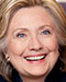 Hillary Clinton Größe